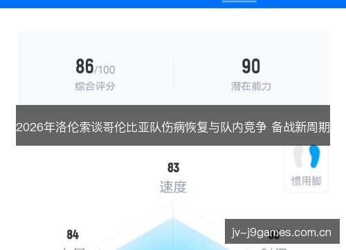 2026年洛伦索谈哥伦比亚队伤病恢复与队内竞争 备战新周期